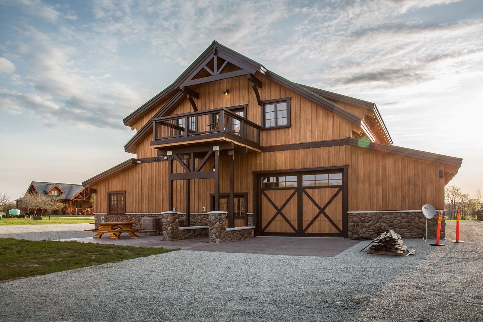 Columbia Gable Barn Kit 36' - DC Structures