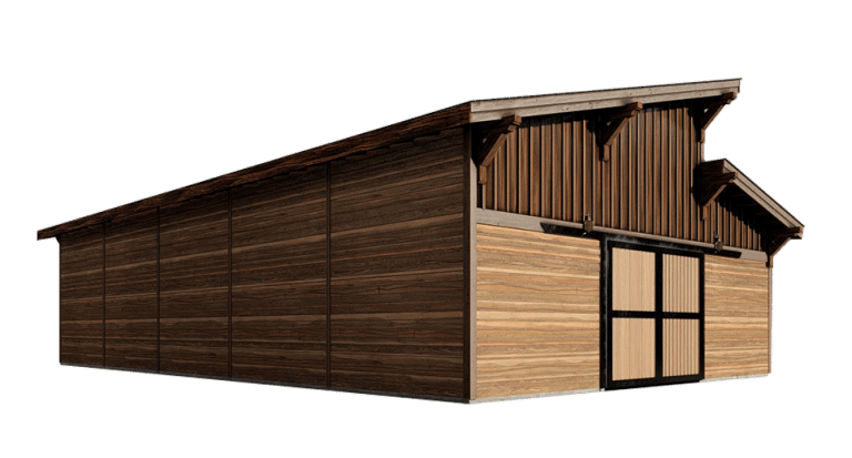 Brightwood Clerestory Barn Kit 60' - DC Structures