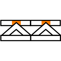 Floor Trusses Icon