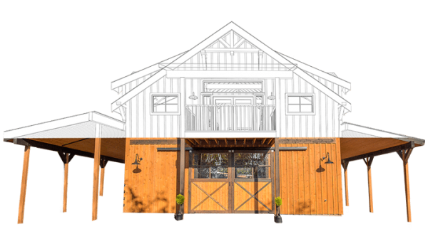 Garage with Living Quarters Kits - DC Structures