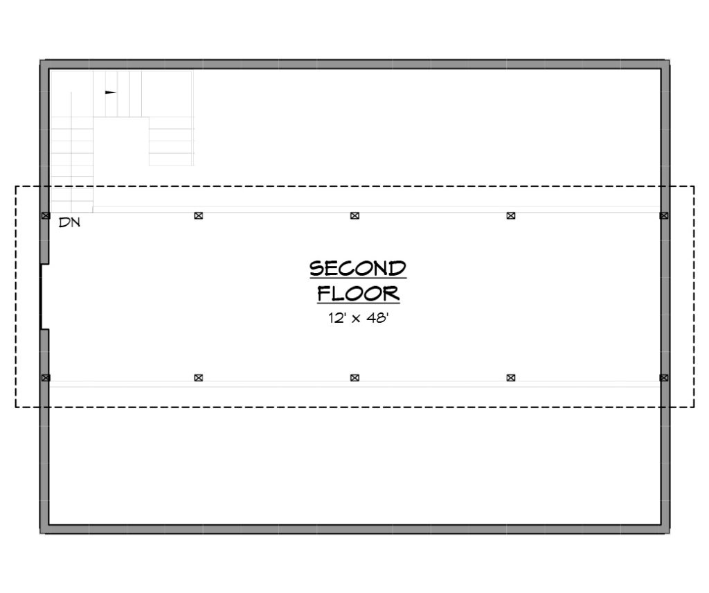 Powell Monitor Barn Kit 48' DC Structures