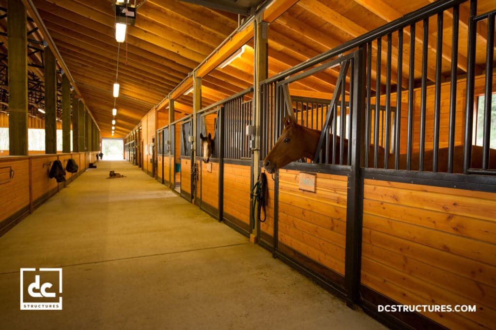 Oregon Horse Barn Kits - DC Structures