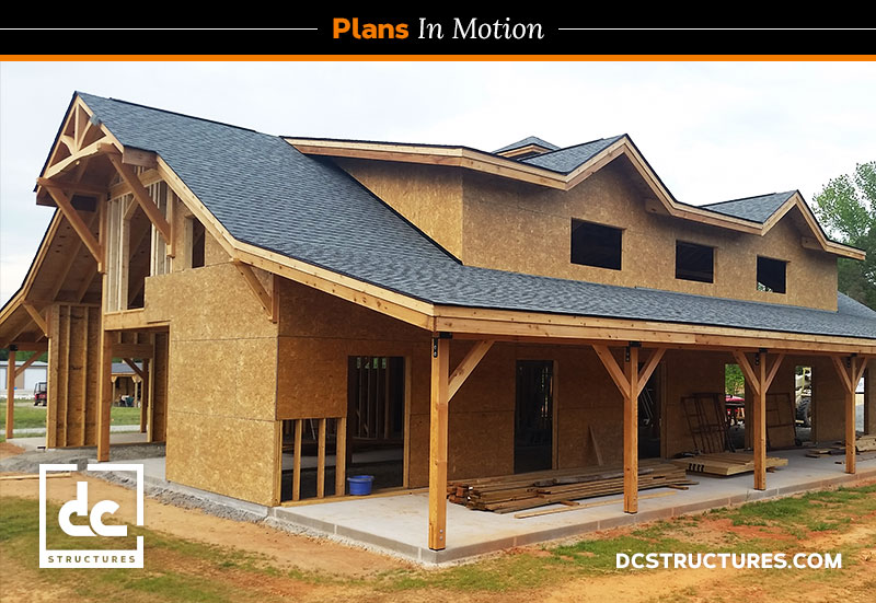 project preview: north carolina horse barn dc structures