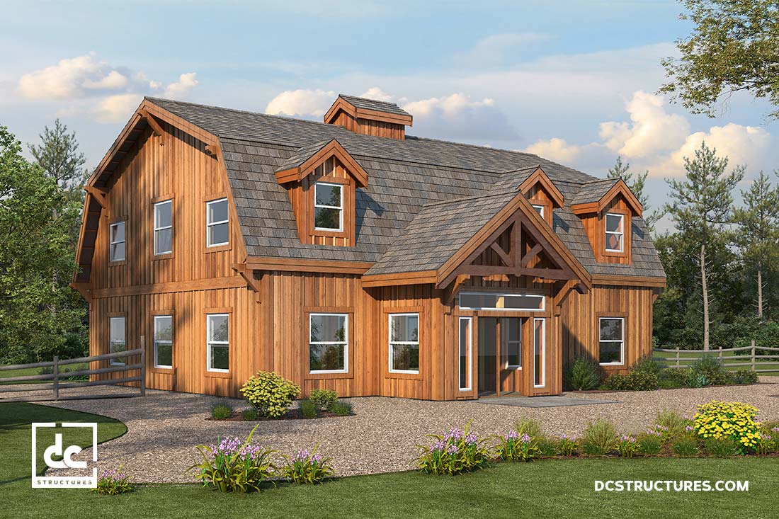 barn home kits - dc structures