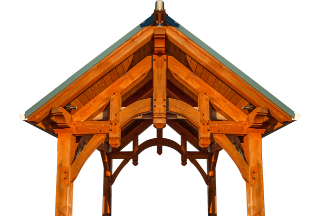 Hammerbeam Timber Frame Pavilion Kit - DC Structures