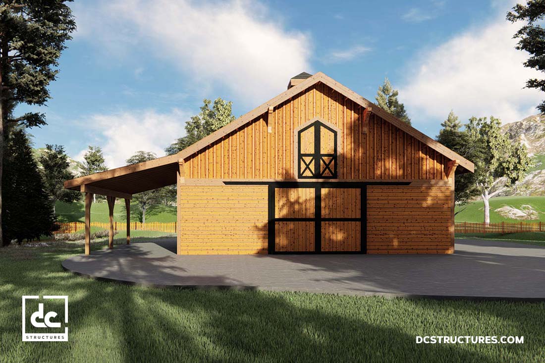 Model Horse Barn Kits