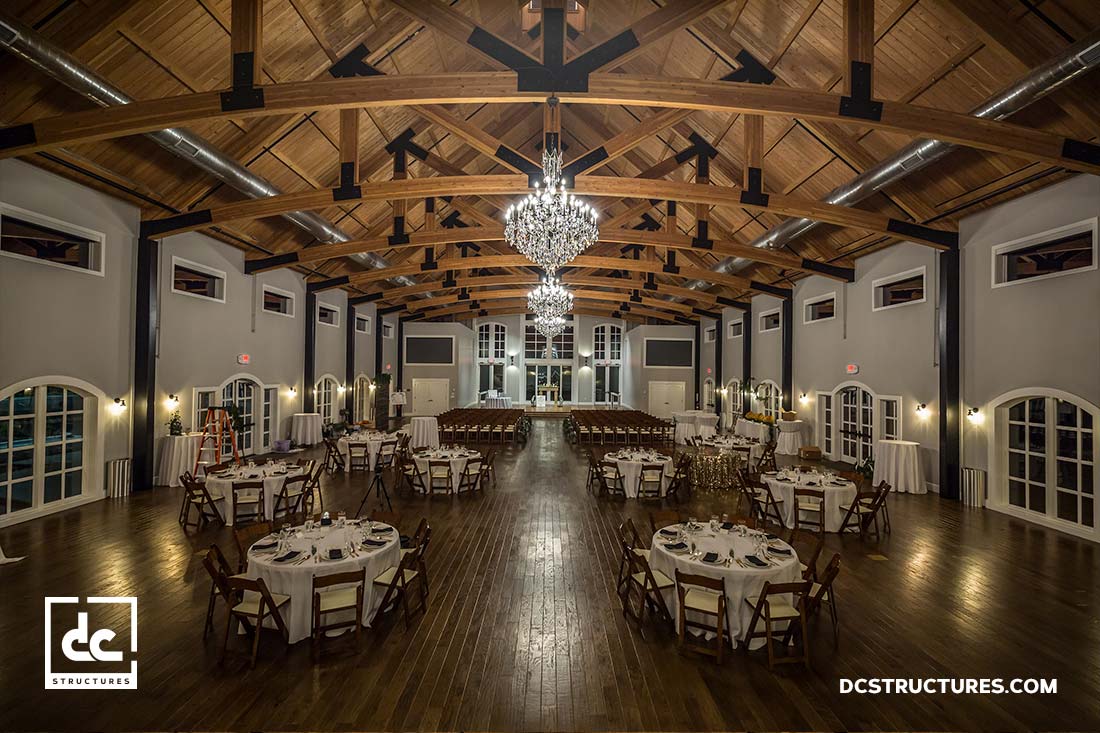 wedding barn kits & barn event venues - dc structures
