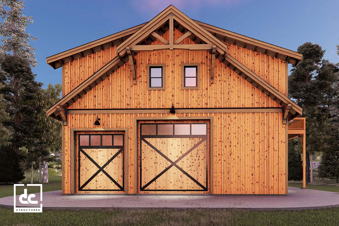 The Shasta Rv Barn Kit Rv Garage With Living Quarters