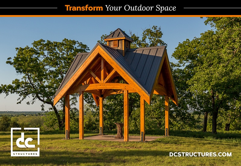 Level Up With A Timber Frame Pavilion Kit