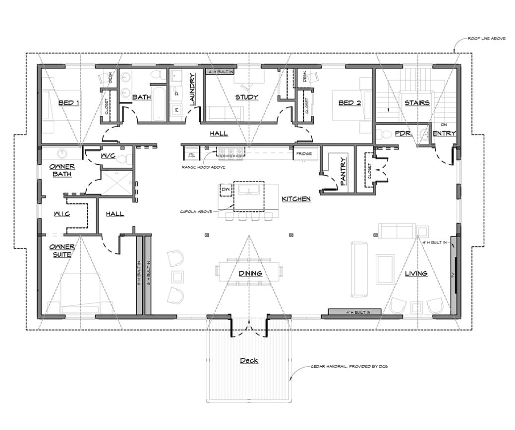 Shasta RV Barn Kit 70' - Garage with Living Quarters Kit