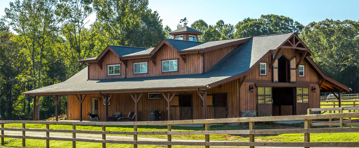 Barn Home Kits, Horse Barn Kits, & Arenas - DC Structures