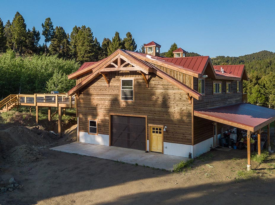 Montana Barn Home