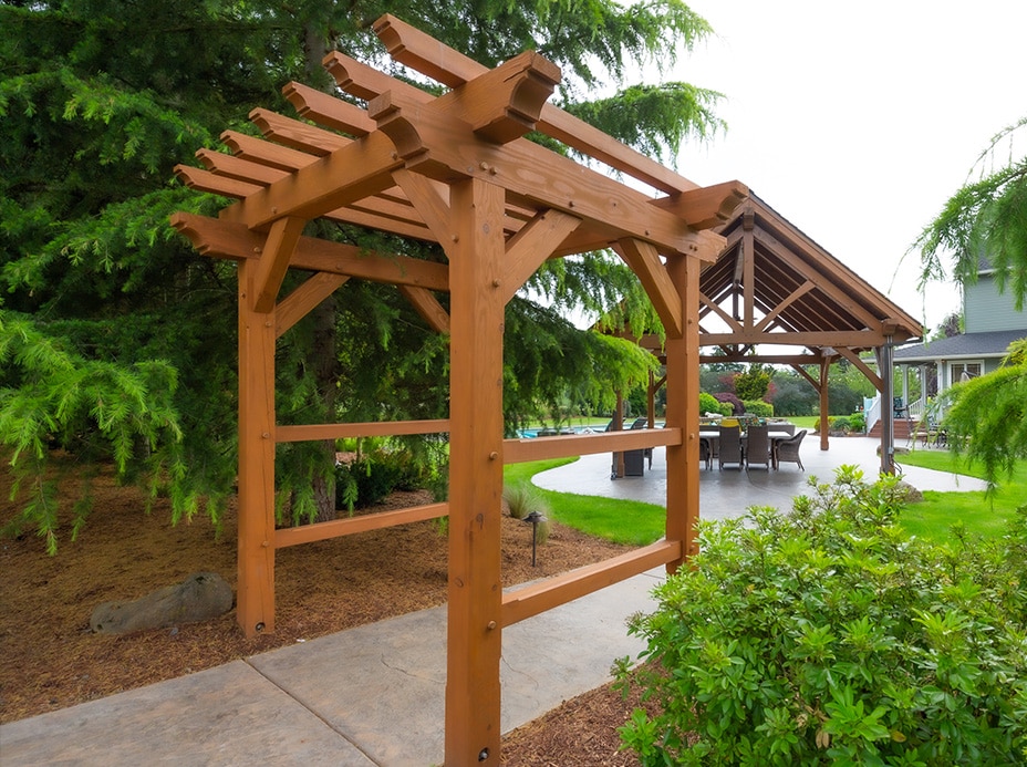 Boring Pergola