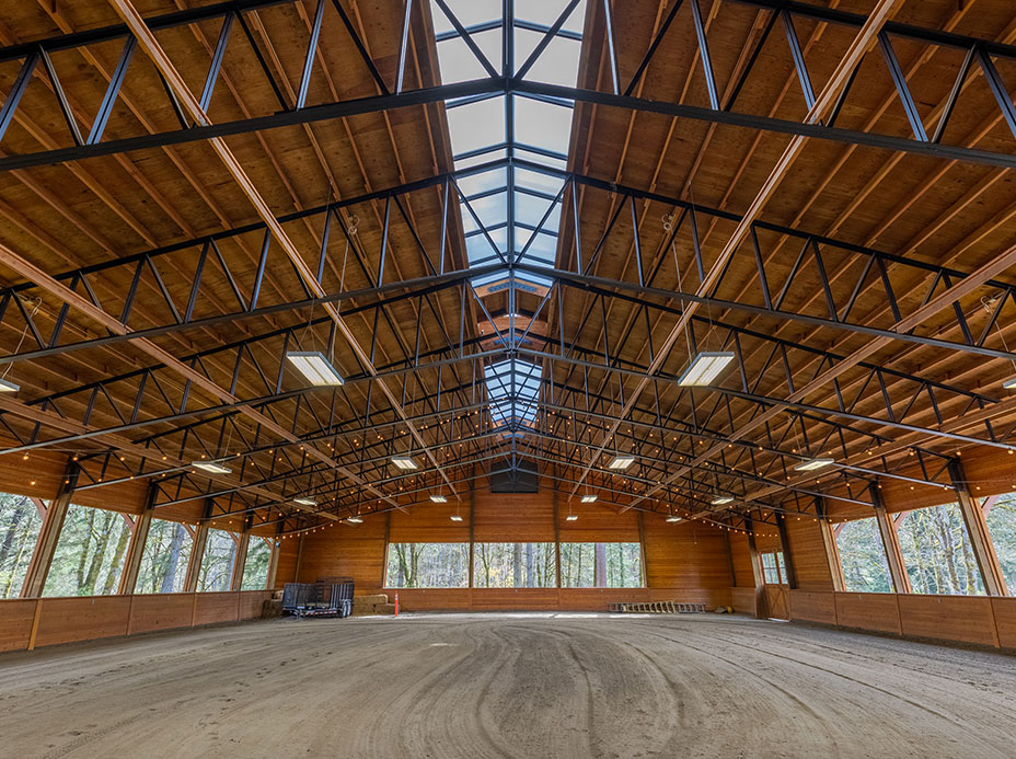 Horse Arena KitsPractice your riding skills 365 days out of the year in an all-seasons covered riding arena.