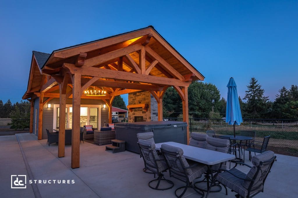 Oregon Custom Pavilion & Pool House