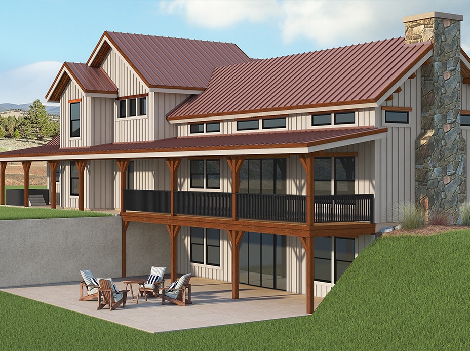 Montana Timber Frame Home