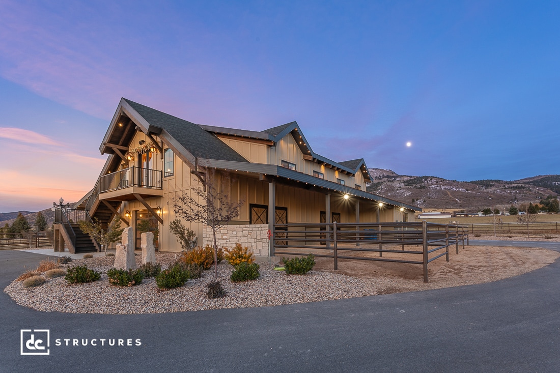 Utah Horse Barn & Home