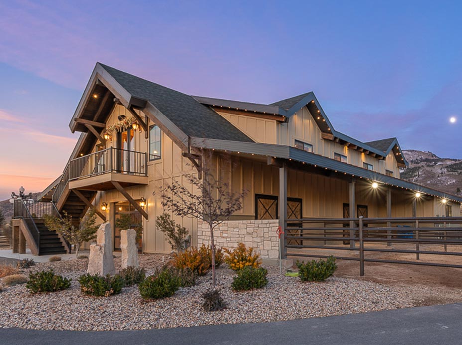 Utah Horse Barn & Home