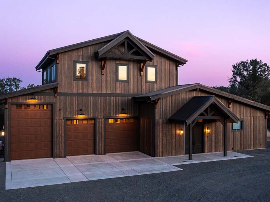 Central California Garage Home